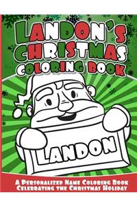 Landon's Christmas Coloring Book