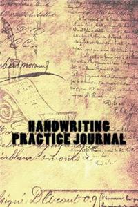 Handwriting Practice Journal