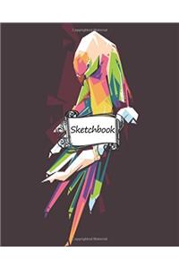 Sketchbook Parrot Pop Art No.2