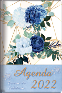 Tesoros de Sabiduría -2022 Agenda- Rosas Azules Reales