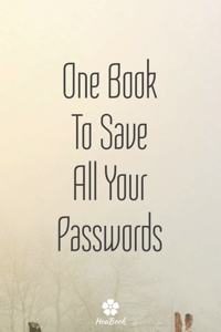 One Book To Save All Your Passwords