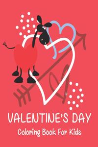 Valentine's Day coloring book for kids