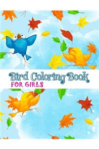 Bird Coloring Book For Girls