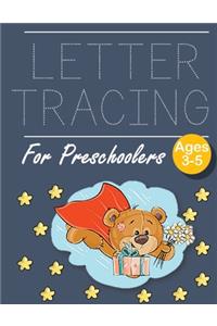 Letter Tracing for Preschoolers Super Bear