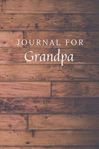 Journal For Grandpa