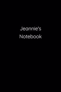 Jeannie's Notebook