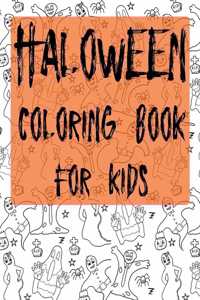 Halloween Coloring Book For Kids