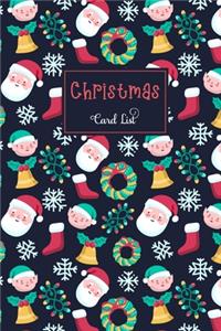 Christmas Card List