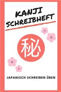 Kanji Schreibheft Japanisch Schreiben Üben