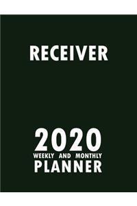 Receiver 2020 Weekly and Monthly Planner