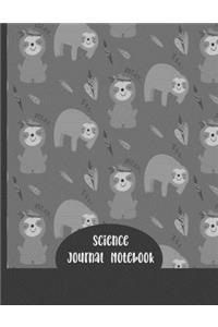 Science Journal Notebook