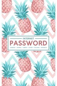 Internet Password Logbook - Journal - Libreta - Cahier - Taccuino - Notizbuch