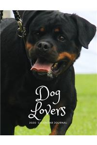 Dog Lovers 2020 Calendar Journal