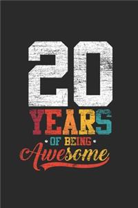 20 Years Of Being Awesome