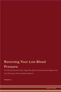 Reversing Your Low Blood Pressure