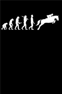 Springreiter Notizbuch