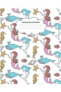 Mermaid Composition Notebook