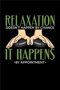 Massage Therapist Notebook