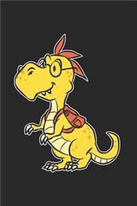 Funny School Raptor Dinosaur Notebook