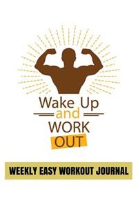 Weekly Easy Workout Journal