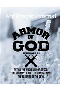 Armor Of God Christian Journal Notebook