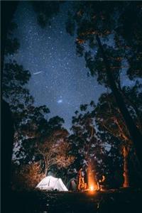 Campfire Starry Night Photo