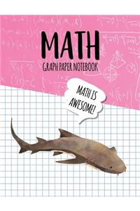 Math Graph Paper Notebook