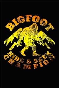 Bigfoot Hide & Seek Champion