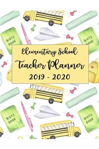 Elementary School Teacher Planner 2019 - 2020