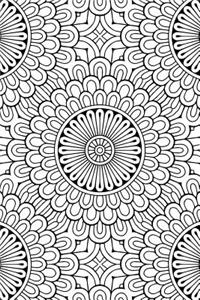 Floral Pattern - Color My Cover Journal