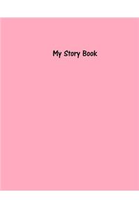 My Story Book - Create Your Own Picture Book with Pale Pink Cover