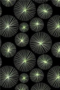 Journal Notebook Watercolor Dandelion Puff Balls Pattern 3