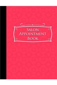 Salon Appointment Book