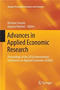 Advances in Applied Economic Research