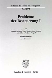 Probleme Der Besteuerung I