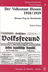Der Volksstaat Hessen 1918/1919