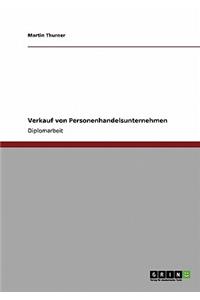Verkauf von Personenhandelsunternehmen