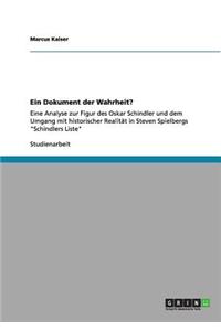 Ein Dokument der Wahrheit?