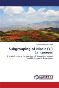 Subgrouping of Nisoic (Yi) Languages