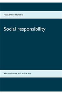 Social responsibility