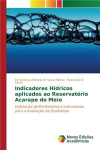 Indicadores Hídricos aplicados ao Reservatório Acarape do Meio