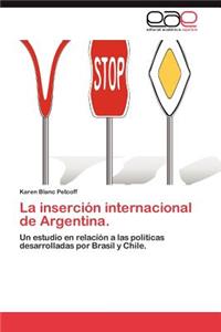 Insercion Internacional de Argentina.