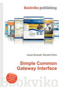 Simple Common Gateway Interface
