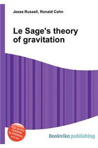 Le Sage's Theory of Gravitation
