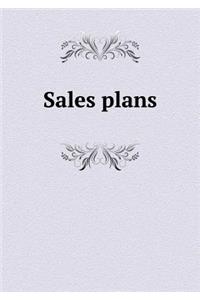 Sales Plans