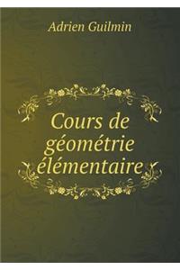 Cours de Géométrie Élémentaire