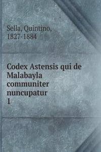 Codex Astensis qui de Malabayla communiter nuncupatur