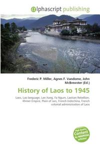 History of Laos to 1945