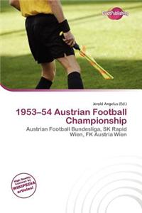 1953-54 Austrian Football Championship