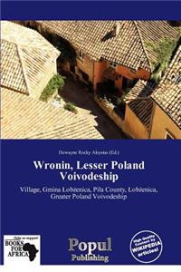 Wronin, Lesser Poland Voivodeship